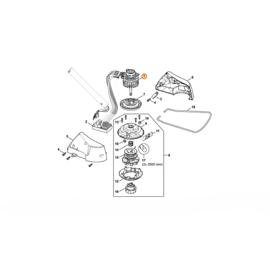 STIHL  Silnik elektryczny 4852 600 0200